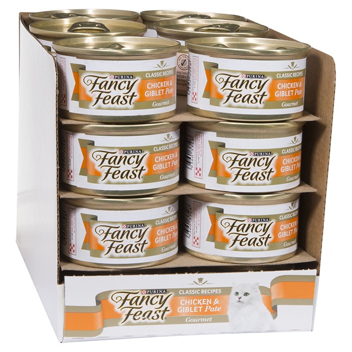 Fancy Feast Chicken and Giblet Pate 24 x 85g