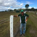 Herbicide mix giving long-term weed control along fencelines