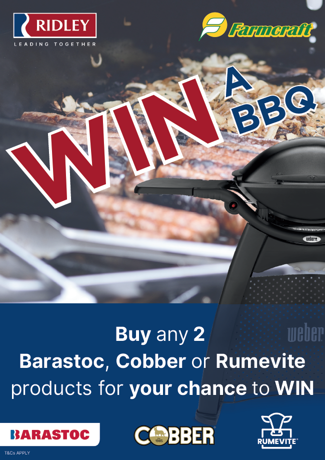 Win a weber bbq at Farmcraft in December