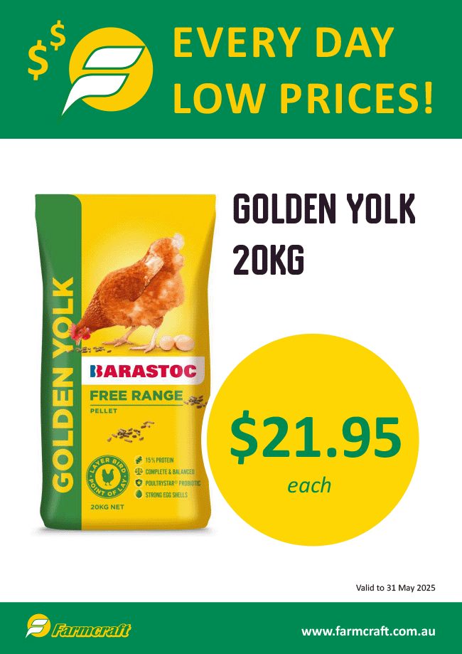 Farmcraft Golden Yolk special